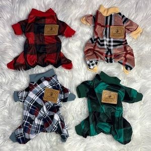 Dog body suit 4 pack dog clothes